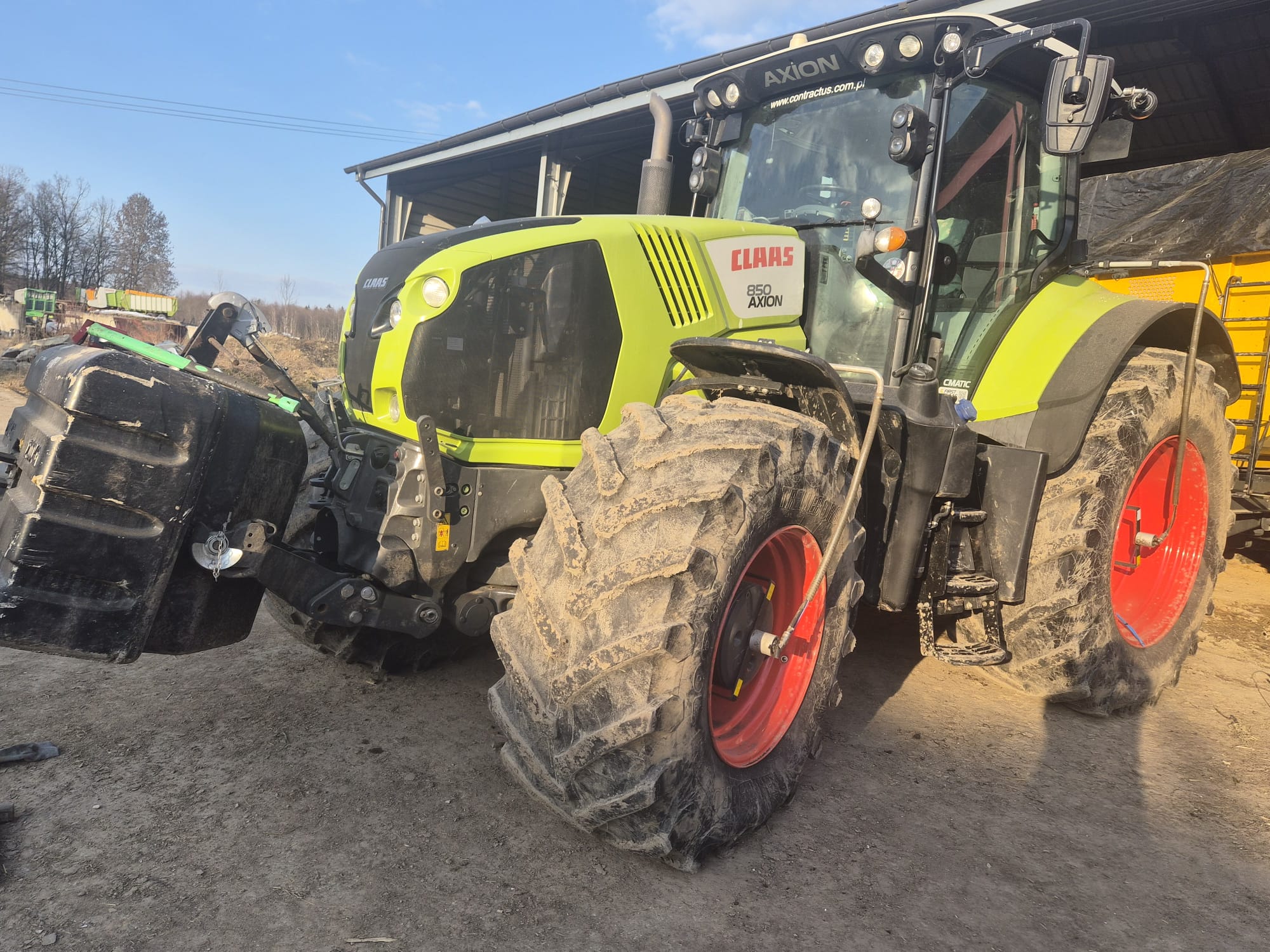Claas Axion 850